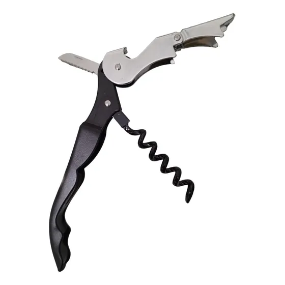 Sacacorchos Descorchador Con Destapador Sommelier, 2,5$