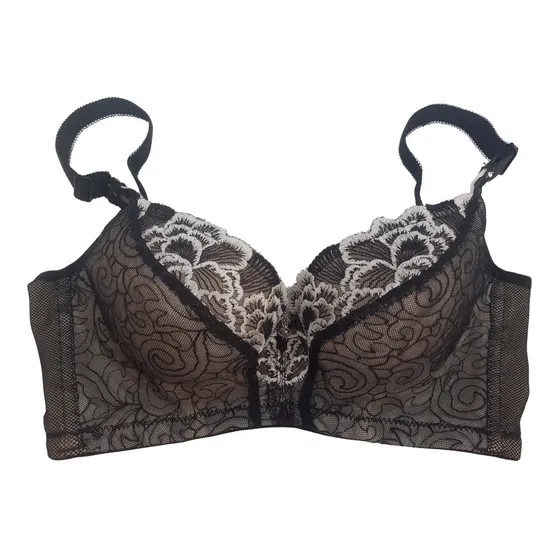 Sostén Brassier Coqueto Con Encaje Talla 34b Ropa Íntima