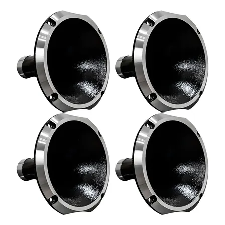 04 Corneta Hl 1425 Cone Aluminio Trio Jarrinho Rosca Preto Preto