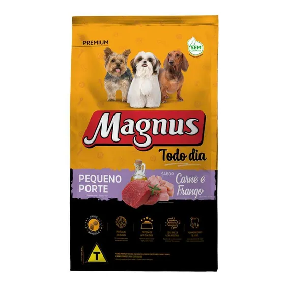 Ração Magnus Todo Dia Pequeno Porte - 10,1kg