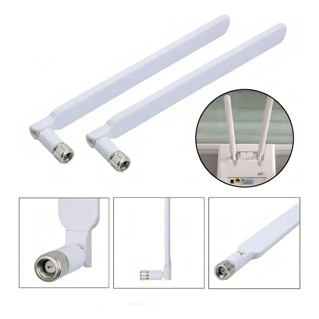 Antena 4g Lte 3g Para Huawei, Alcatel. 2pzas Telcel, Movitar