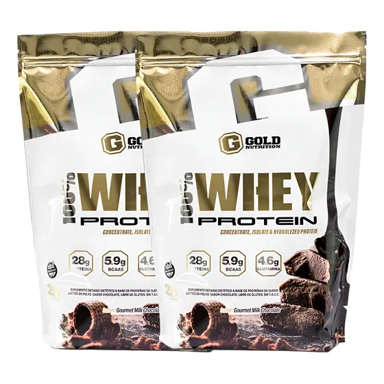 Whey Protein. Promo X 2 Kg. Combo Gold Nutrition. Outlet