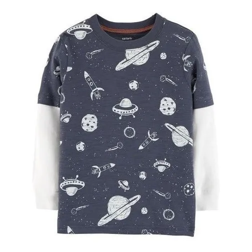 Camisa Franela Para Bebe Niño Carter's Jersey