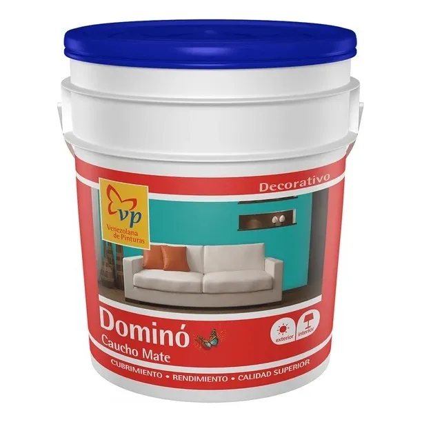 Pintura Vp Dominó Doble Blanco Clase B Cuñete