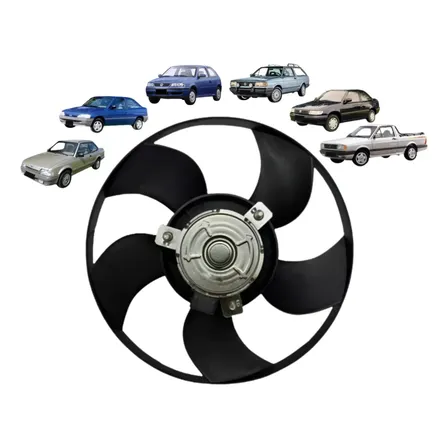 Motor Ventoinha Radiador Gol Parati Saveiro Escort Sem Ar 12v