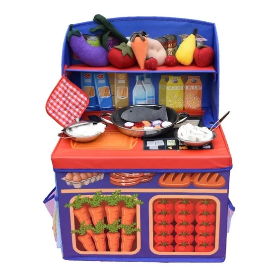 Baúl Cocina De Juguetes Para Niños Infantil - Piki.uy