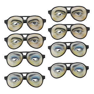 1 Juego De 8 Gafas De Fiesta Para Mujer Y Hombre, Con Forma 1 Juego De 8 Gafas De Fiesta Para Mujer Y Hombre, Con Forma