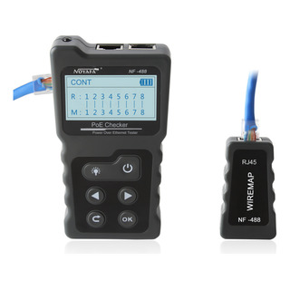 Testador De Cabo De Rede Lcd Multifuncional Poe Com Rastr Testador De Cabo De Rede Lcd Multifuncional Poe Com Rastr