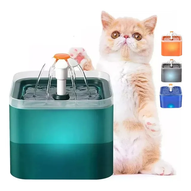 Fuente Automática Con Filtro Para Perros Y Gatos 67oz/2.0l