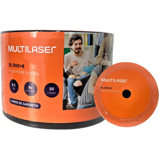 10 Mídia Virgem Multilaser Dual Layer Grava Jogos Xbox 360 10 Mídia Virgem Multilaser Dual Layer Grava Jogos Xbox 360