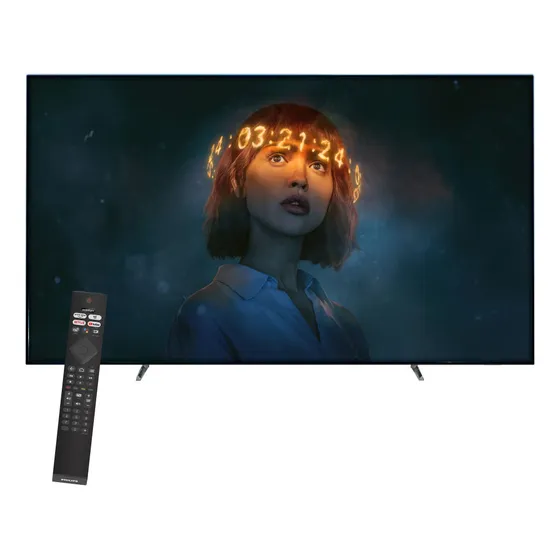 Smart Tv Philips 65´´ 4k Oled Uhd Dolby Atmos Ambilight Dimm