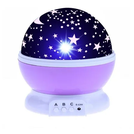 Proyector Lámpara Luz Led Cielo Estrella Espanta Cuco Niños
