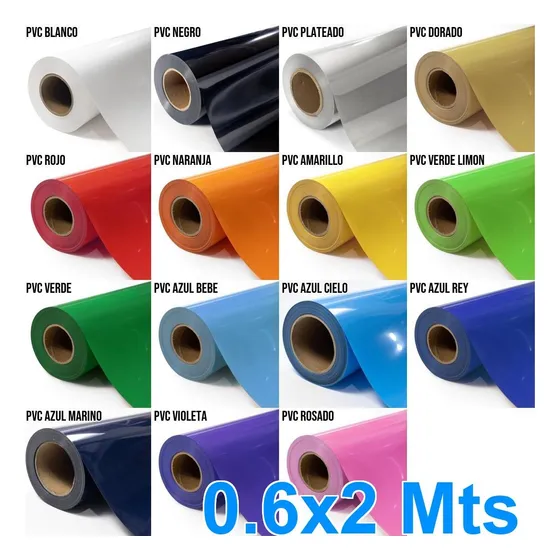Vinil Textil Pvc De 61 X 200 Cm (2 Metros Combinado)