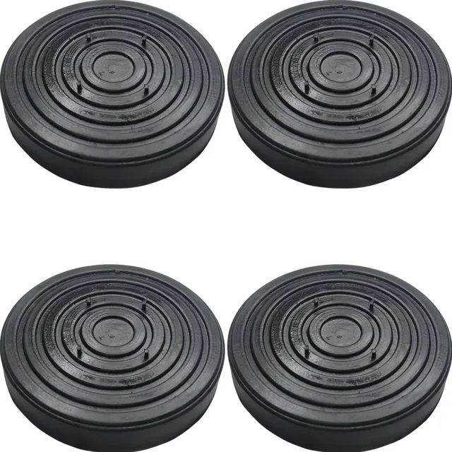 Kit 4 Sapata Redonda Para Elevador Automotivo 120mm Encaixe
