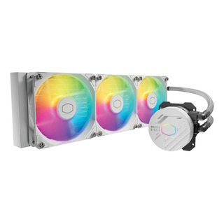 Enfriador Líquido Cooler Master 360l Core White Argb 360mm Enfriador Líquido Cooler Master 360l Core White Argb 360mm