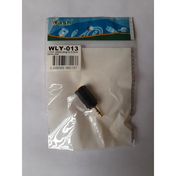 Adaptador De Audio Plug 2.5mm Macho A 3.5mm Hembra