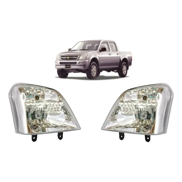 Par Farolas Chevrolet Luv Dmax 2005 A 2008