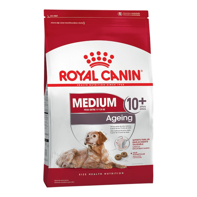 Alimento Royal Canin Size Health Nutrition Medium Ageing 10+ Para Cão Senior De Raza Média...