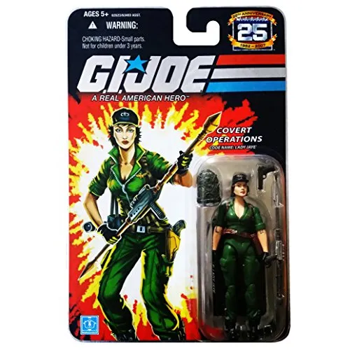 Joe 25th Anniversary: Lady Jaye (covert Operations) 53nyt