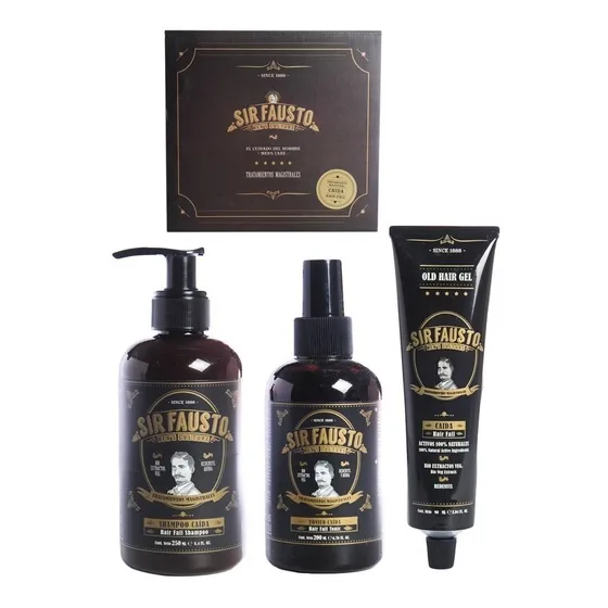 Sir Fausto Kit Magistral Anti Caida Shampoo + Tonico + Gel 