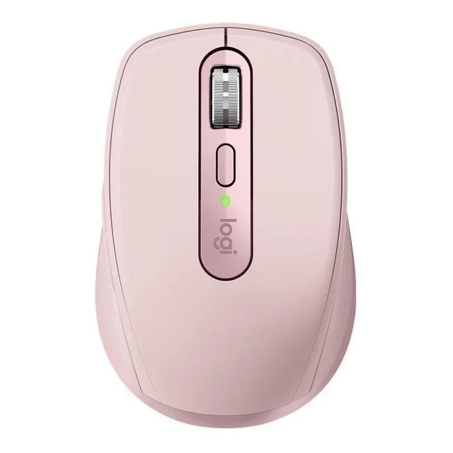 Mouse inalámbrico recargable LogitechMaster Series MX Anywhere 3 rosa