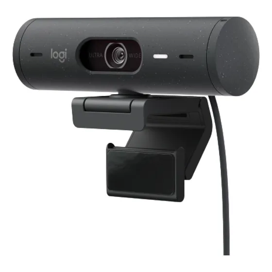 Webcam Full HD Logitech Brio 500 - Grafite