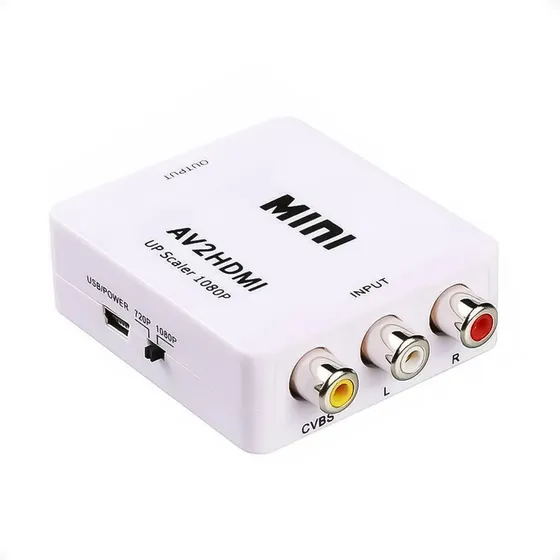 Adaptador Convertidor Conversor Rca A Hdmi Audio Video Otec