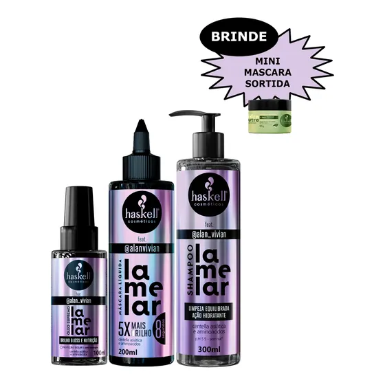 Kit Haskell Lamelar Completo + Brinde