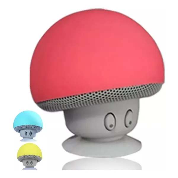 Bocina Impermeable Hongo Mini Portátil Bluetooth Recargable