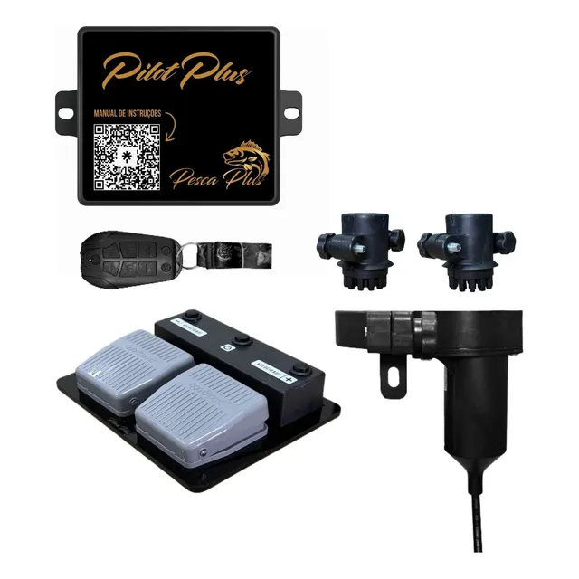 Pedal Sem Fio + Controle P/ Motor Elétrico
