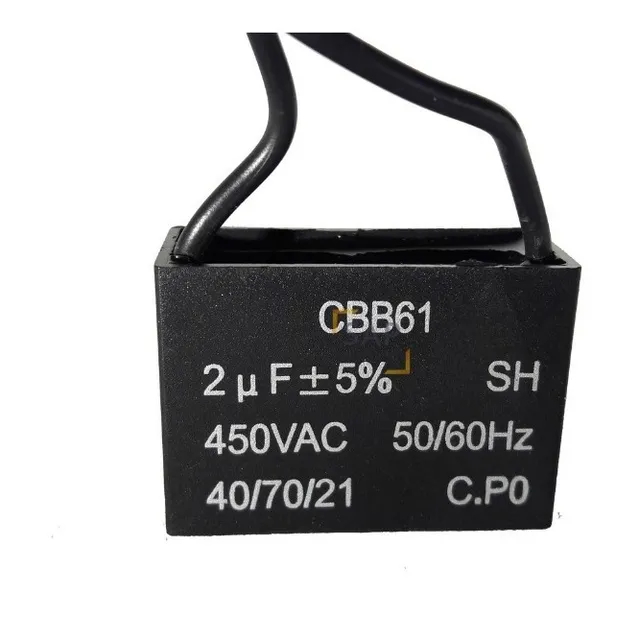 Capacitor 2.0uf Ventilador Aire Acondicionado 450vac