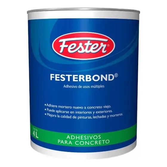 Adhesivo Sellador Fortificador Usos Múltiples 4l Festerbond Agua