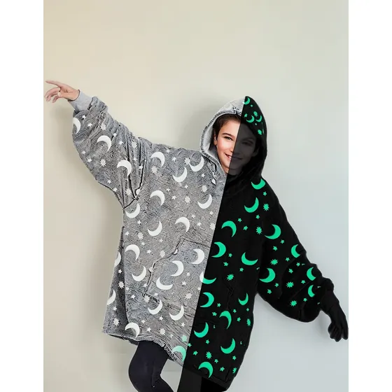 Buzo Manta Canguro Mediano Polar Corderito Unisex - Mangacha
