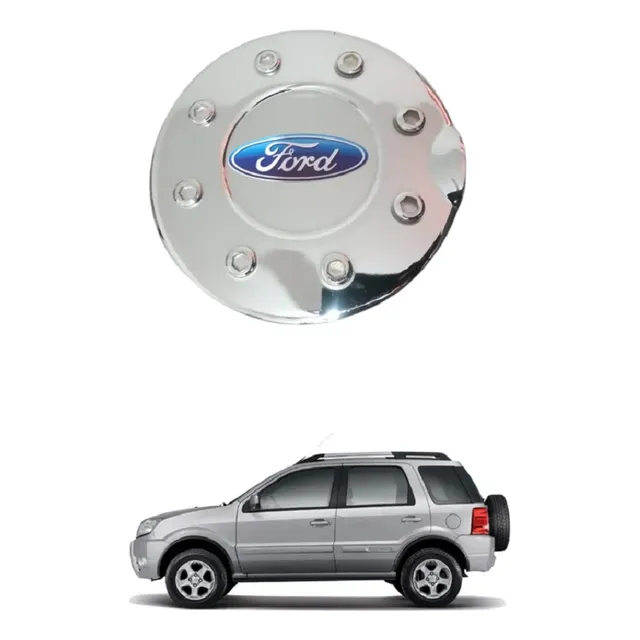 Cobertor Forro Tapa Gasolina Cromada Lujo Ford Ecosport