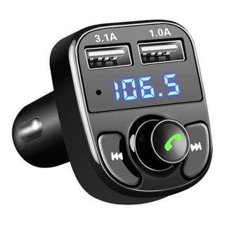 Transmisor Bluetooth Fm Audio Auto Carro Manos Libres Usb Transmisor Bluetooth Fm Audio Auto Carro Manos Libres Usb