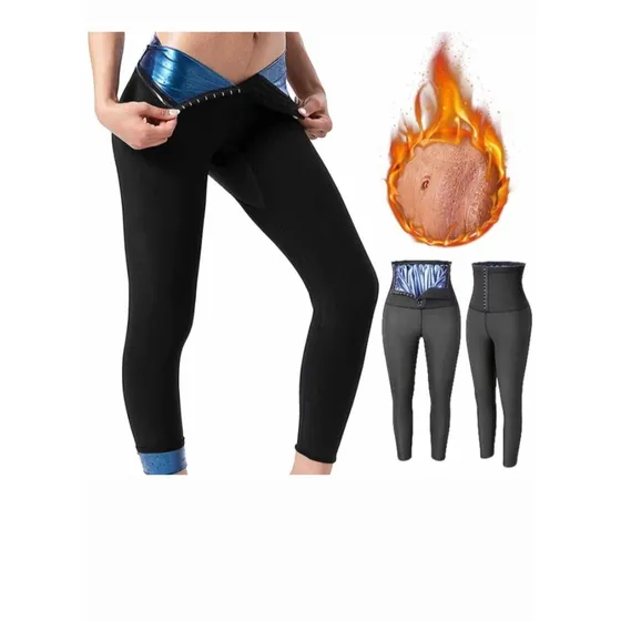 Leggins Con Faja Moldeadora Sauna Deportivos Largos