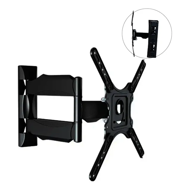 Base Soporte Pared Tv Pantalla 32-55 In Giratorio Inclinable