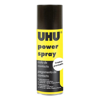 Pegamento Profesional Uhu Power Spray Transparente 200ml Pegamento Profesional Uhu Power Spray Transparente 200ml
