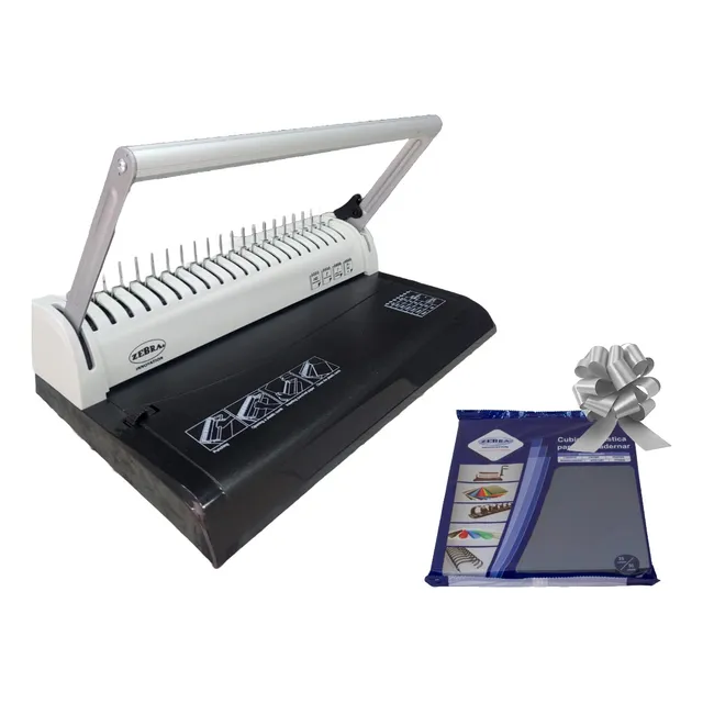 Engargoladora Zebra Para Arillo Plástico Cerlox +