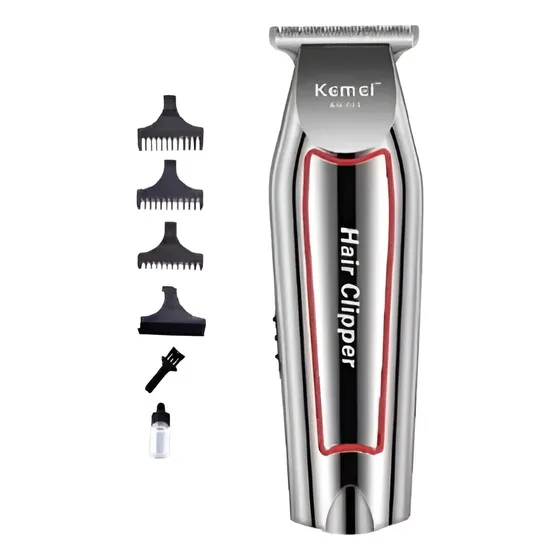 Maquina Afeitar Recargable Patillera Kemei Km-032 Barberia