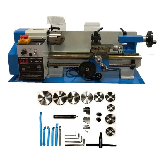 Torno Mecánico Paralelo 300mm Avance Automático Kld