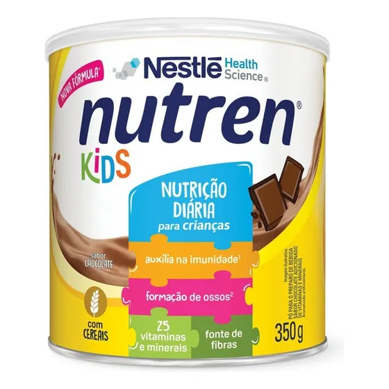 Complemento Alimentar Kids Chocolate Lata 350g Nutren