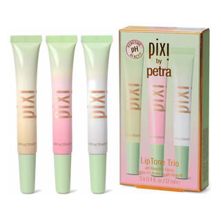 Pixi Lip Tone Trio Ph Reactive Gloss Tinta Natural Adaptable Pixi Lip Tone Trio Ph Reactive Gloss Tinta Natural Adaptable