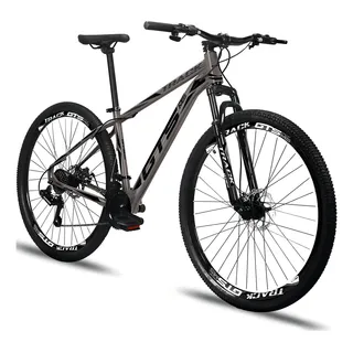 Bicicleta Aro 29 Gts Pro M5 Track 21 Marchas CĂąmbios Shimano Cor Cinza Tamanho Do Quadro 19 Bicicleta Aro 29 Gts Pro M5 Track 21 Marchas CĂąmbios Shimano Cor Cinza Tamanho Do Quadro 19