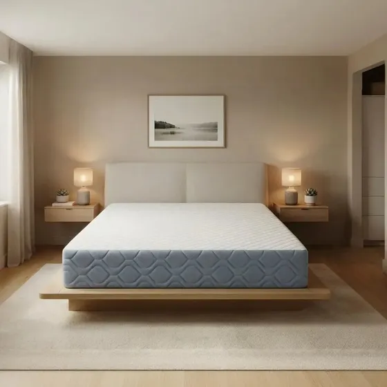 Colchón Queen en Caja Memory Foam Tecnología Comfort Foam 190x150x23cm 6 Capas de Espuma de Alta Densidad Firmeza Media Colordreams