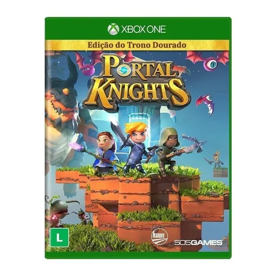 Portal Knights Edição Trono Dourado Xbox One Novo Lacrado