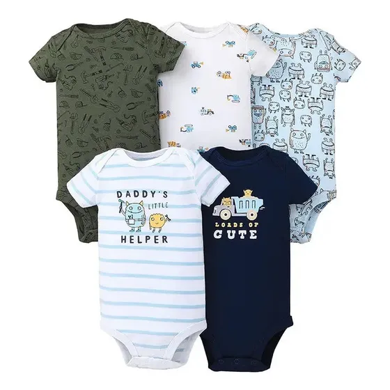 Ropa De Bebe - Bodys Para Bebes 100% Algodon
