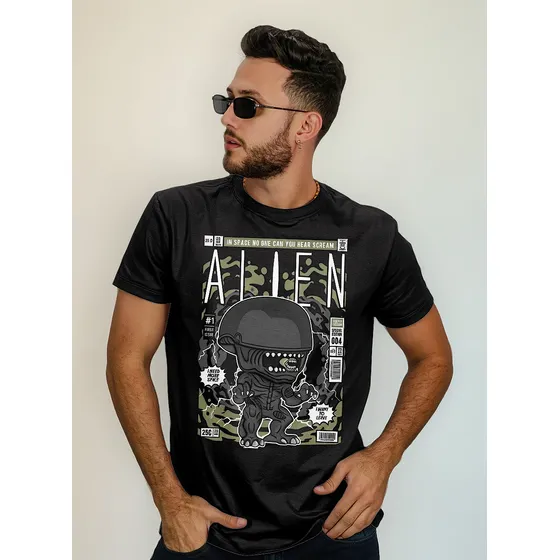 Remera Alien Funko Película Ciencia Ficción
