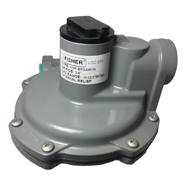 Regulador De Gas Hsr Fisher. Conex. En 1 Plg O 3/4 Plg