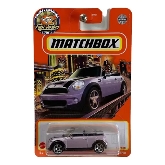 Matchbox 2010 - Mini Cooper S Cabriolet Rosa